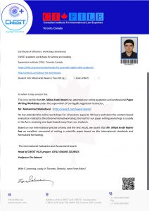 certificate of efficiency-Mr.-Milad-Arabi-Naeini