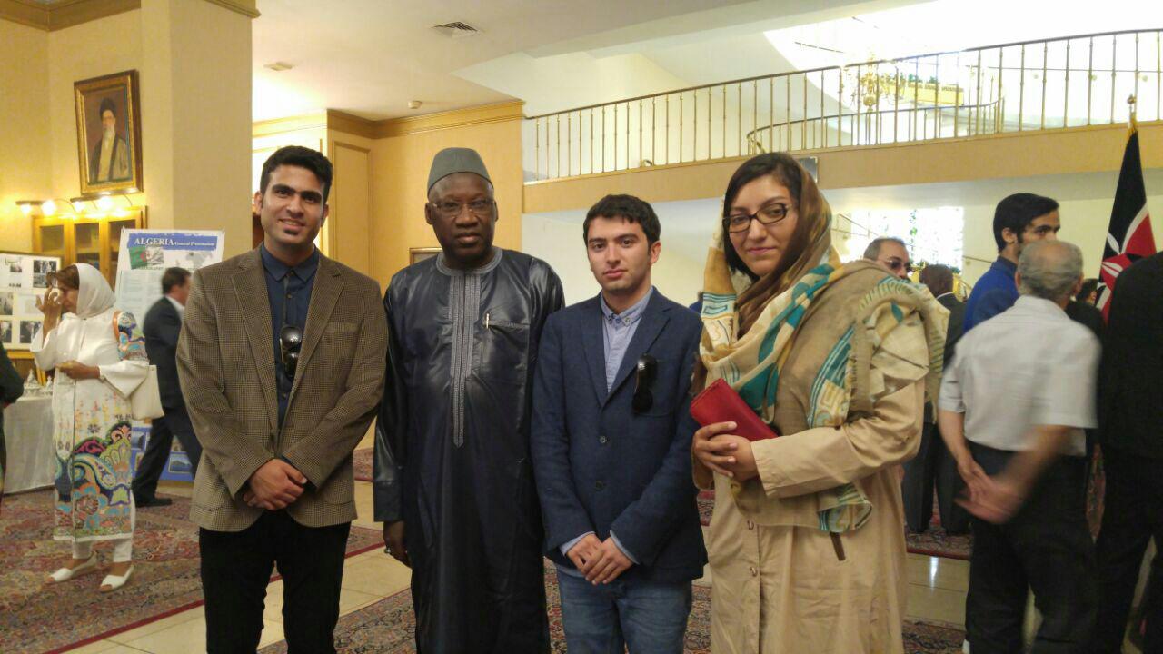 Meeting with the ambassador of Senegal, his Excellency Babacar Ba